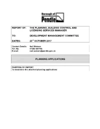 Planning Application 17/0427/OUT