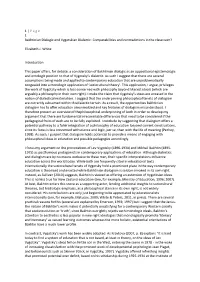 1 | P a G E 1 Bakhtinian Dialogic and Vygotskian Dialectic: Compatabilities and Contradictions in the Classroom?