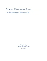 Program Effectiveness Report