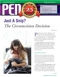 The Circumcision Decision