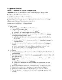 Chapter 14 Unit Notes