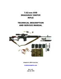 Dragunov Manual