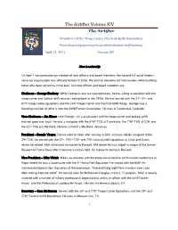The Airlifter Volume XIV the Airlifter