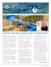 Celebrating Twenty Years of Conservation Work in the Deschutes Basin
