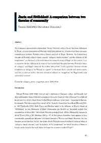Jinrin and Sittlichkeit: a Comparison Between Two Theories of Community
