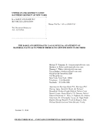 Filed Under Seal – Contains Confidential Discovery Material