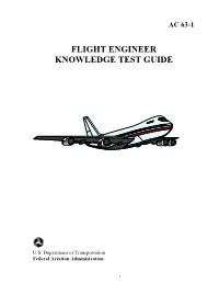 Flight Engineer Knowledge Test Guide