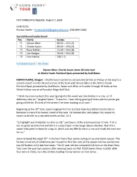 FOR IMMEDIATE RELEASE: August 7, 2020