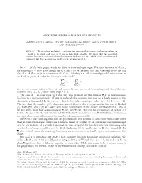 NOWHERE-ZERO K-FLOWS on GRAPHS Let G = (V,E) Be a Graph