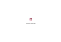 Oneplus 2 User Manual Index