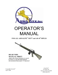 Operator's Manual