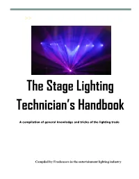 Stage Lighting Technician Handbook