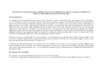 Annex 2: Action Plan for the Dynamic Conservation of the Oldonyoyokie