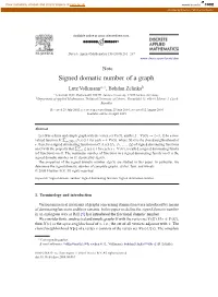 Signed Domatic Number of a Graph