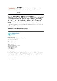 Java : Arts and Representations