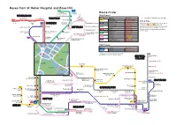 Buses from Canary Wharf