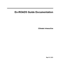 En-ROADS Guide Documentation