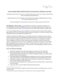 Gap Inc. Reports Fourth Quarter and Fiscal Year 2020 Results; Provides 2021 Outlook