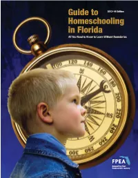 Guide to Homeschooling in Florida
