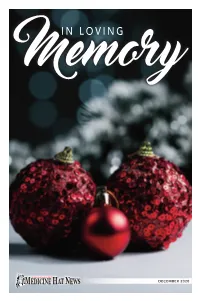 IN LOVING Memory