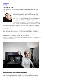 Kathy Brew in Conversation | Inspiration