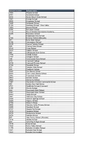 School List for Isolation Criterion.Xlsx