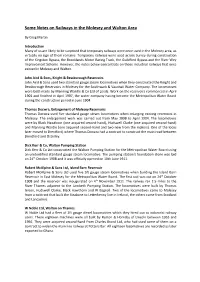 Some Notes on Railways in the Molesey and Walton Area