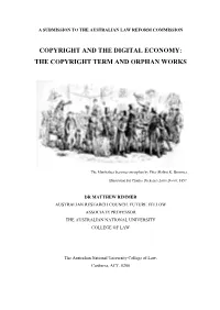 The Copyright Term and Orphan Works