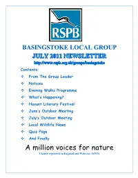 Basingstoke Local Group