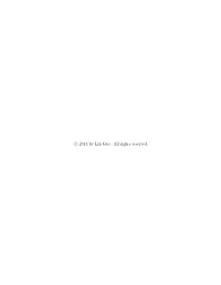 C 2014 by Lin Guo. All Rights Reserved. a NUMERICAL STUDY on MICROBUBBLE MIXER