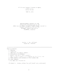 Responsiveness Summary for the Significant Modification of the Clean Air Act Permit Program (CAAPP) Permit Issued to Midwest Ge