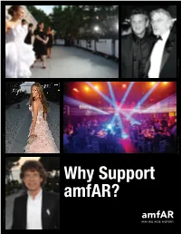 Why Support Amfar?