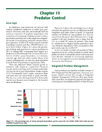 Chapter 13 Predator Control