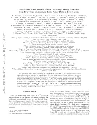 Constraints on the Diffuse Flux of Ultra-High Energy Neutrinos from Four Years of Askaryan Radio Array Data in Two Stations