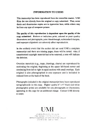 Information to Users
