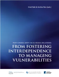 FROM Fostering Interdependence to Managing
