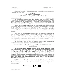 NEW ISSUE RATING: Moody's Aa3