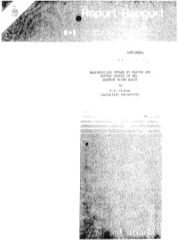 RADIONUCLIDE UPTAKE by BEAVER and RUFFED GROUSE in the SERPENT RIVER BASIN by F.V