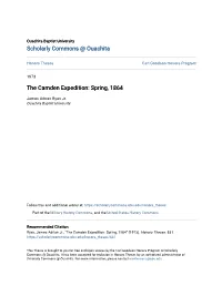 The Camden Expedition: Spring, 1864