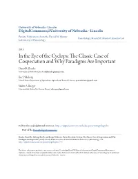The Classic Case of Cospeciation and Why Paradigms Are Important