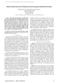 Remote Filesystem Event Notification and Processing for Distributed Systems