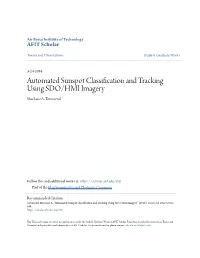Automated Sunspot Classification and Tracking Using SDO/HMI Imagery Maclane A