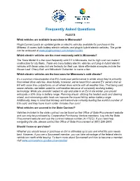 Frequently Asked Questions