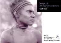 Images of Aboriginal Australians 1773 – 1901