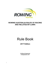 Rules of Racing and Related By-Laws
