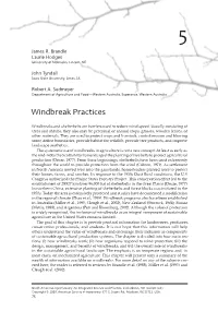 Windbreak Practices