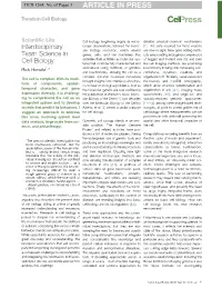 [3 TD$DIFF]Interdisciplinary Team Science in Cell Biology