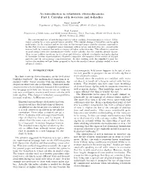 An Introduction to Relativistic Electrodynamics Part I: Calculus with 4-Vectors and 4-Dyadics