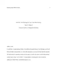 An R Package for Case 1 Best-Worst Scaling Mark H. White II