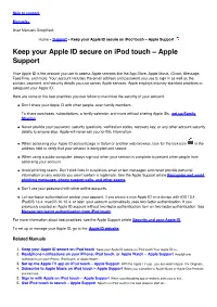 Apple Support